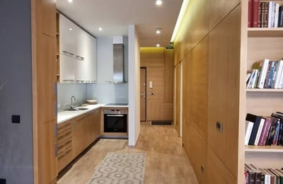 Rent of a stylish 2-room apartment, 65 m², city center, Belgrade, Serbia